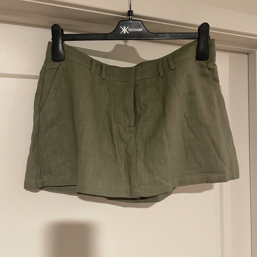 Khaki Women's Skort